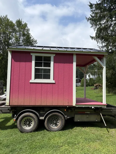 Past shed delivery and placement — photo 27