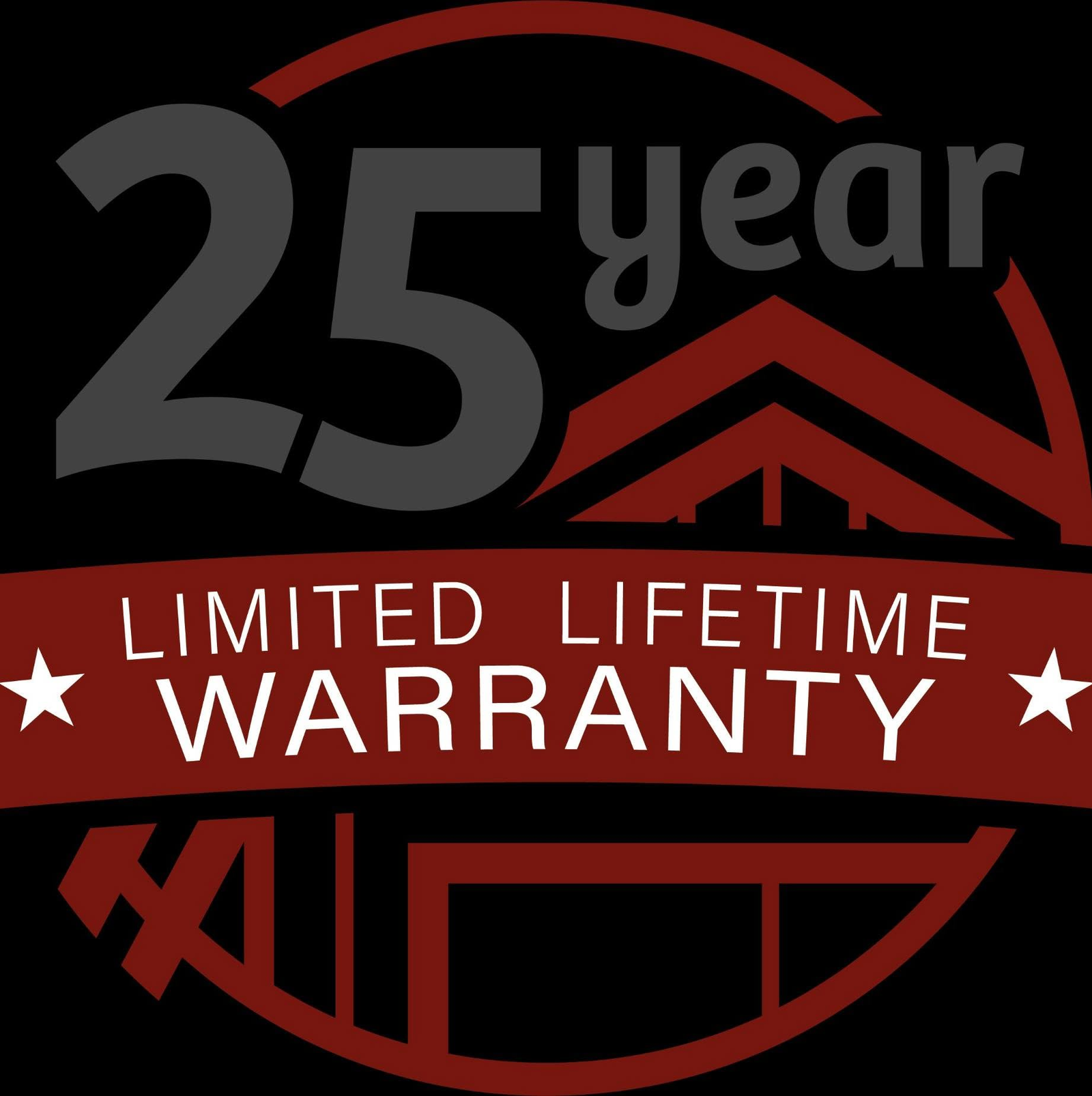 25 year limited lifetime warranty